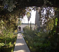 [garden, Dar Batha Palace Museum]