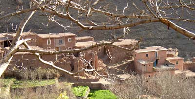 [House in hills east of Imlil]